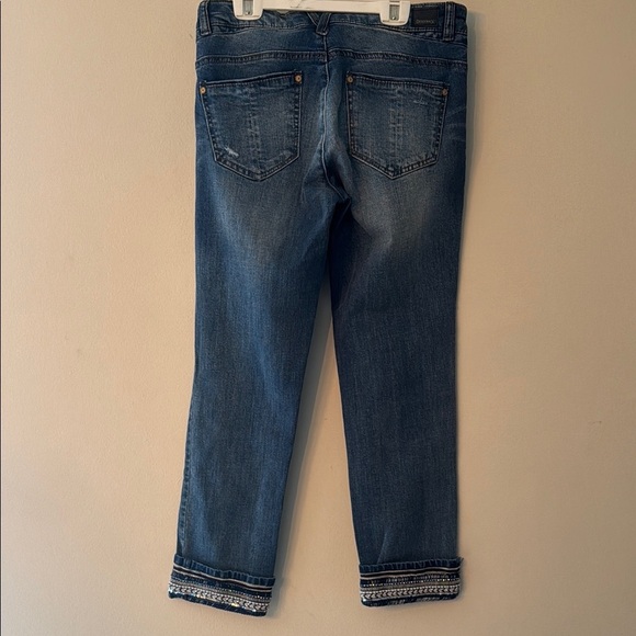 Democracy Jeans with Embellished Hem - Picture 4 of 5